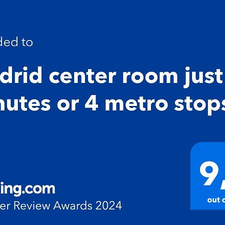 Madrid Center Room Private 7 Minutes Or 4 Metro Stops Exterior photo